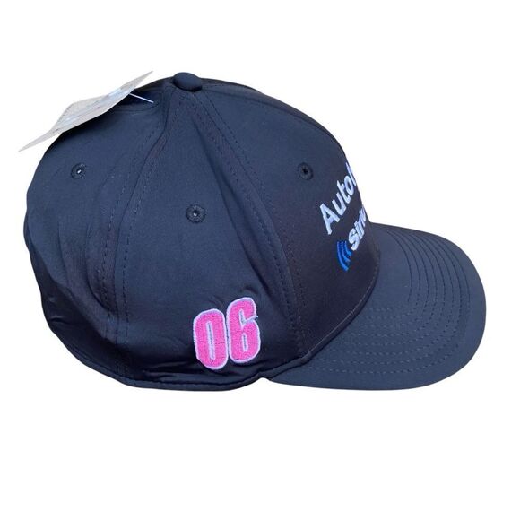 NWT New The Game Helio Castroneves Auto Nation SiriusXM Black Baseball Cap/Hat - Picture 6 of 11